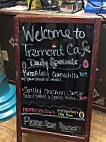 Tremont Cafe Creamery menu