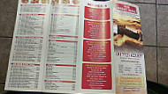 The Great Wall menu