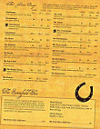 Honest Abe's Tap Grill menu