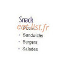 Big-Food Burger menu