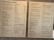 Trebah Garden menu