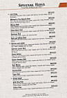 Amami Sushi Bistro menu