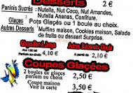 Le Toucan menu