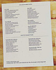 One Ten Craft Meatery menu