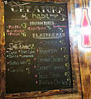 Creatures Of Habit Brewing Co menu