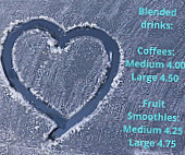 Jitters Java & Ice menu