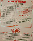 Happy Wok Chinese menu