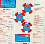 Le Nicoletta menu