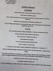 Prime Diner And Grill menu