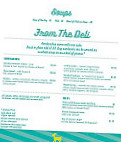 The Gruff Pizzeria Deli menu