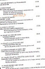 La Maison Thaï menu