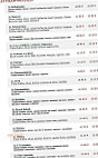 Le Kiosque à Pizzas menu