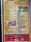 La Hacienda Mexican menu