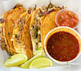 Tacos El Patron food