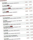 Le Kiosque à Pizzas menu