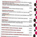 L'allegria Charbonnieres-les-bains menu