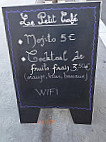 Le Petit Café menu