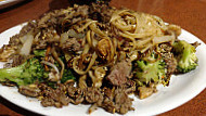 Mongolian Bbq food