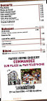 Le San Martino menu