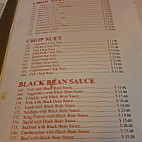 Far East Chinese menu