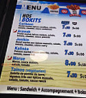 Le Caribeen menu