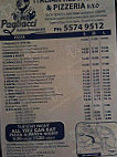 Pagliacci Italian And Pizzeria menu