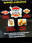 Le Temple Des Saveurs menu