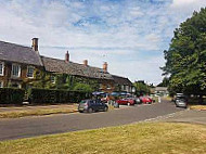 The Coach Horses outside