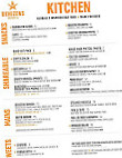 Denizens Brewing Co. menu