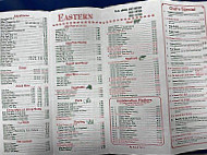 Eastern Carryout menu