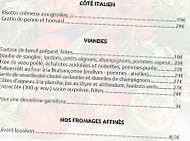 Quai de Meudon menu