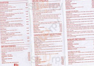 Spice Tandoori menu