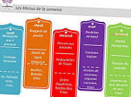 Le De Clos menu