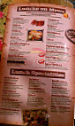 Los Tres Caminos menu