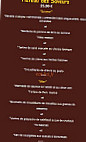 Restaurant l'Alambic menu