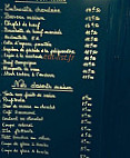 L'entracte menu