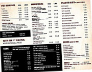 Eastern Pizza menu