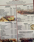 Red Roof Diner menu