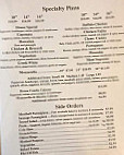 Parthenon menu