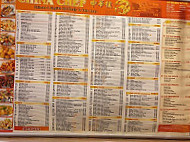 China Chef menu