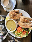 At Bamburgh Castle food