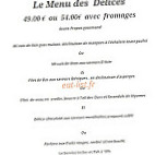 Les Jardins De Sainte CÉcile menu