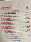 Alumni Sports Cafe menu