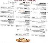 Le Kiosque à Pizzas menu