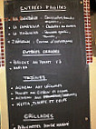 Le riad menu