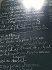 Maison Dugast menu