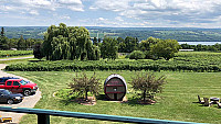 Veraisons at Glenora Wine Cellars outside