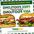 Subway Restaurant food