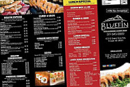 Bluefin Japanese Steakhouse Sushi menu