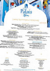 Le Palais Bleu menu